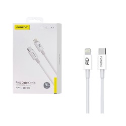 Foneng Cable X31 Type C to Lightning PD 27W 3A 1M White Foneng Cable X31 Type C to Lightning PD 27W 3A 1M White